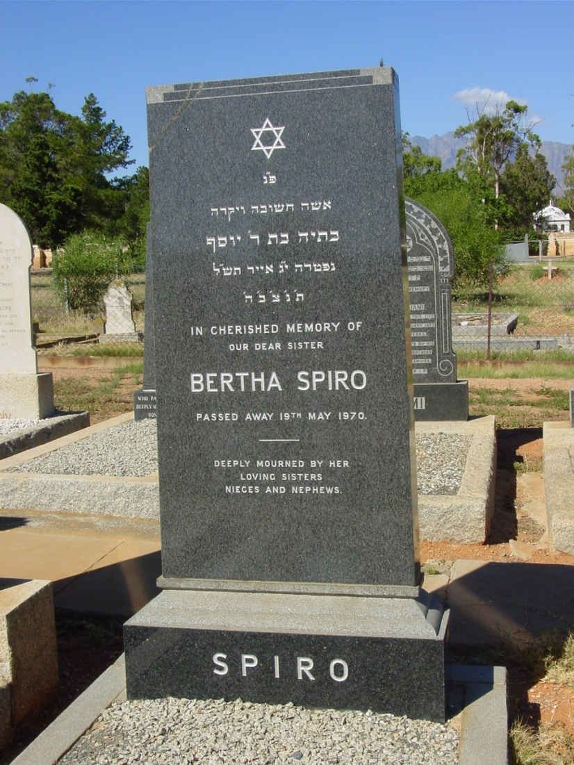 SPIRO Bertha -1970