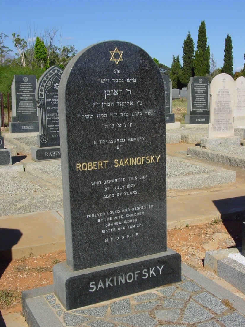 SAKINOFSKY Robert -1977