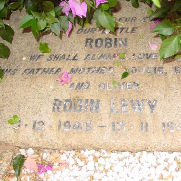 LEWY Robin 1945-1948