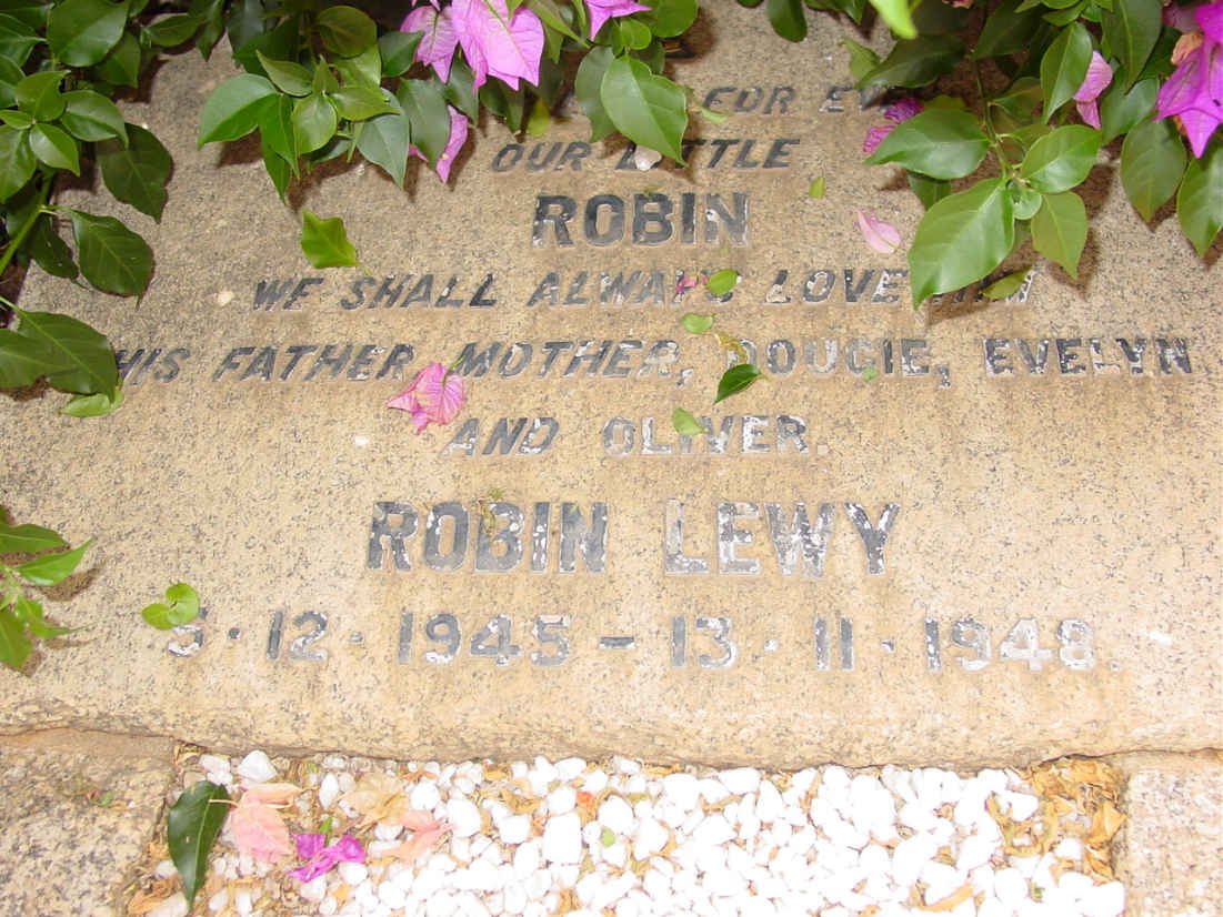 LEWY Robin 1945-1948