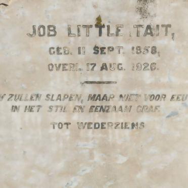 TAIT Job Little 1858-1926