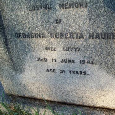 NAUDE Georgina Roberta nee LUYT -1945