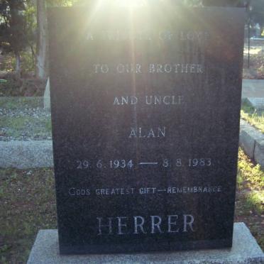 HERRER Alan 1934-1983