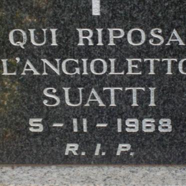 SUATTI Angioletto - 1968