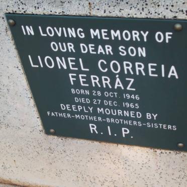 FERRAZ Lionel Correia 1946-1965