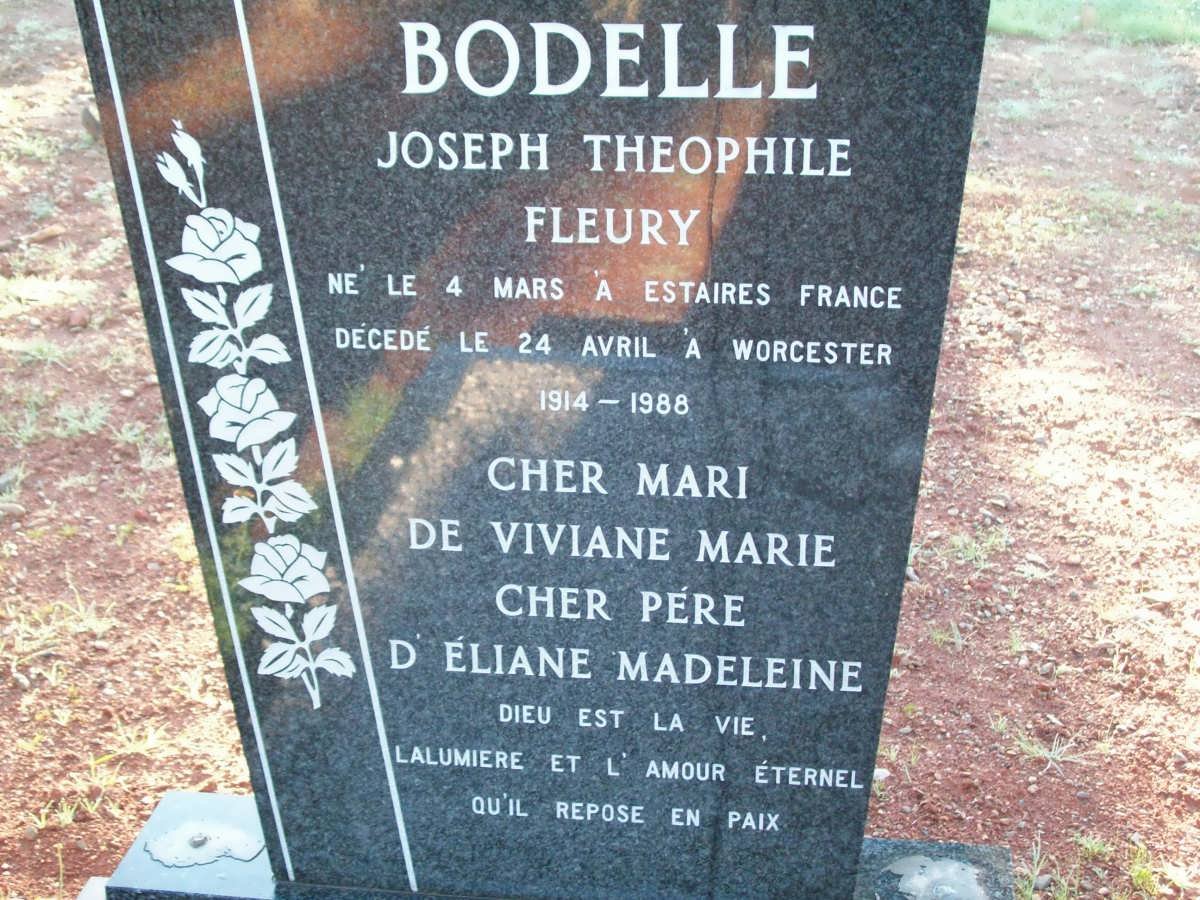 BODELLE Joseph Theophile Fleury 1914-1988