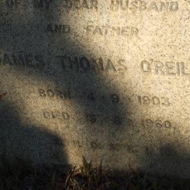 O'REILLY James Thomas 1903-1960
