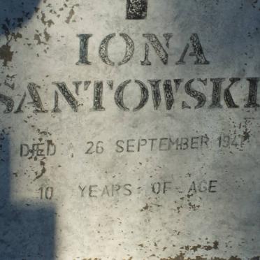 SANTOWSKI Iona -1941
