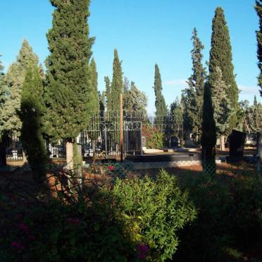 4. Overview of Italian POW memorial cemetery