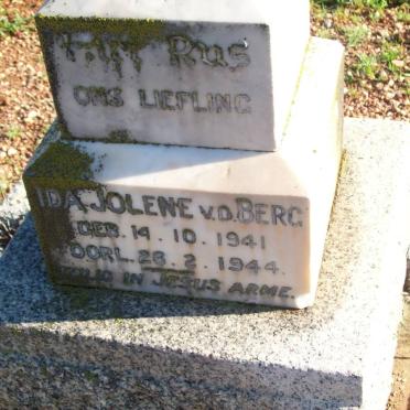 BERG Ida Jolene, v.d. 1941-1944