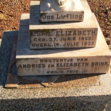 BRINK Esme Elizabeth 1925-197