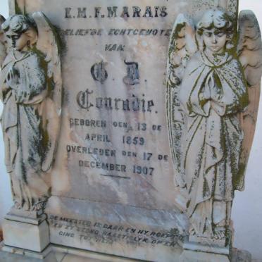 CONRADIE E.M.F. nee MARAIS 1859-1907