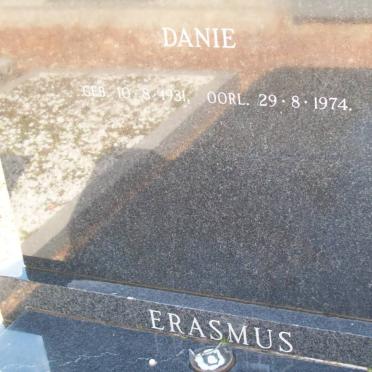 ERASMUS Danie 1931-1974