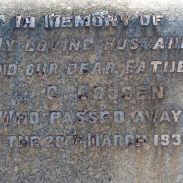 GOOSEN ?.C. -1934