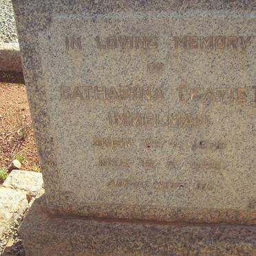 IMMELMAN Catharina 187?-195?