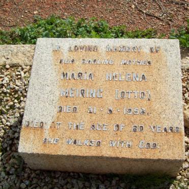MEIRING Maria Helena nee OTTO -1956