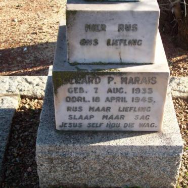MARAIS Gerard P. 1933-1945