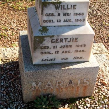 MARAIS Willie 1946-1949 :: MARAIS Gertjie 1948-1949