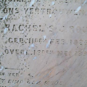 PLESSIS Johannes, du 1814-18?? &amp; Rachel S.J. ROUX 1825-1898