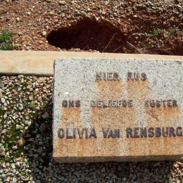 RENSBURG Olivia, van