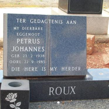 ROUX Petrus Johannes 1938-1985