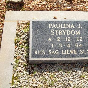 STRYDOM Paulina J. 1962-1964