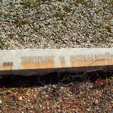 SCHALKWYK Theunis Gabriel, Dirkse van 1873-1958 &amp; Elizabeth Cathrina DE WET 1871-194?