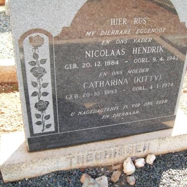 THEUNISSEN Nicolaas Hendrik 1884-1947 &amp; Catharina 1893-1974