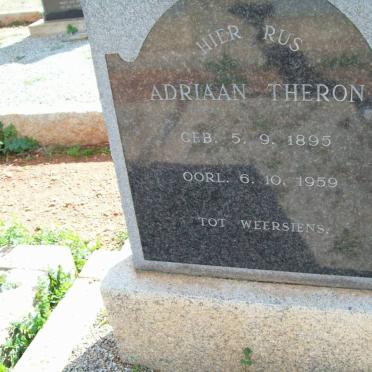 THERON Adriaan 1895-1959