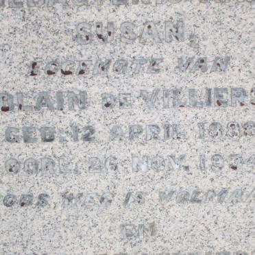 VILLIERS Blain, de 1886-1943 &amp;  Susan 1888-1934