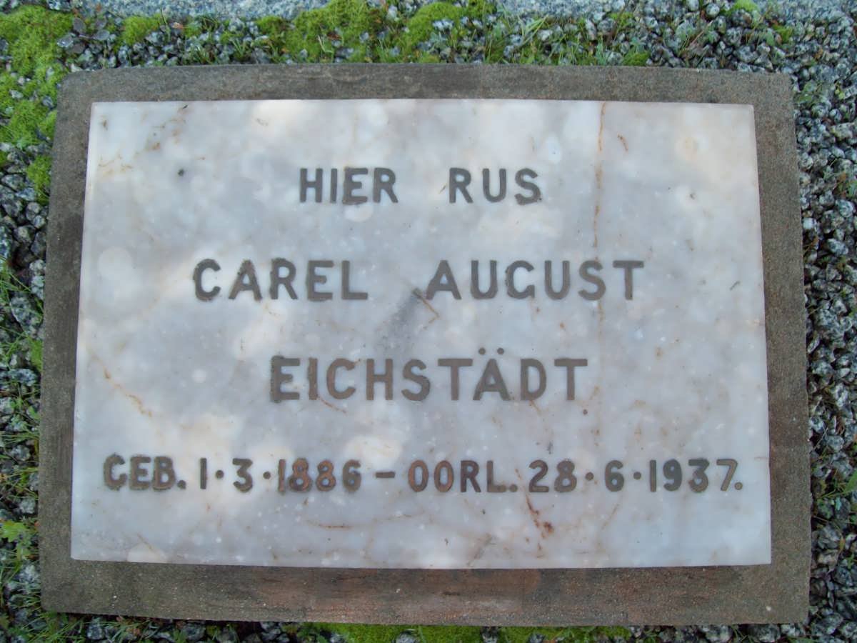 EICHSTADT Carel August 1886-1937