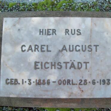 EICHSTADT Carel August 1886-1937