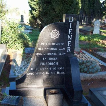 DIENER Friedrich 1967-1992