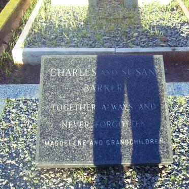 BARKER Charles &amp; Susan
