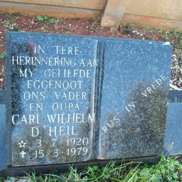 D'HEIL Carl Wilhelm 1920-1979