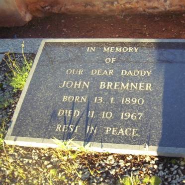 BREMNER John 1890-1967