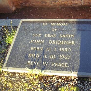 BREMNER John 1890-1967