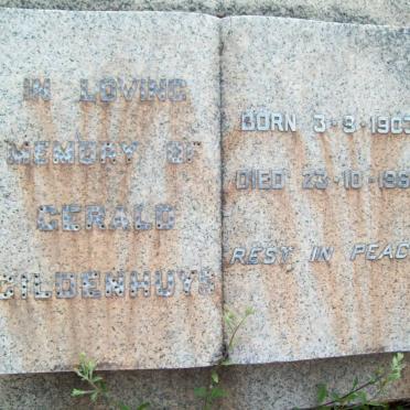 GILDENHUYS Gerald 1903-1966
