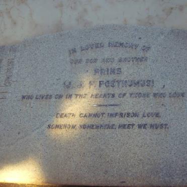 POSTHUMUS J.J.P.