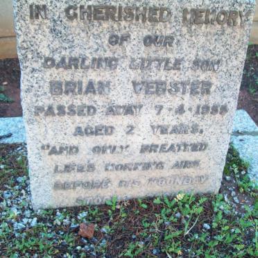 VERSTER Brian -1955