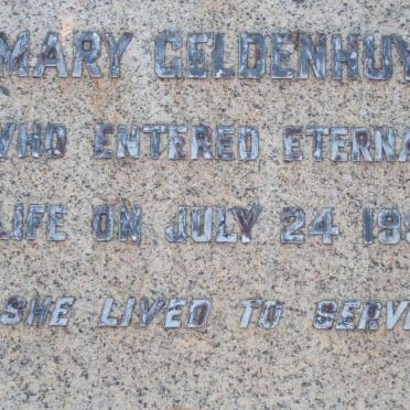 GELDENHUYS Mary -1952