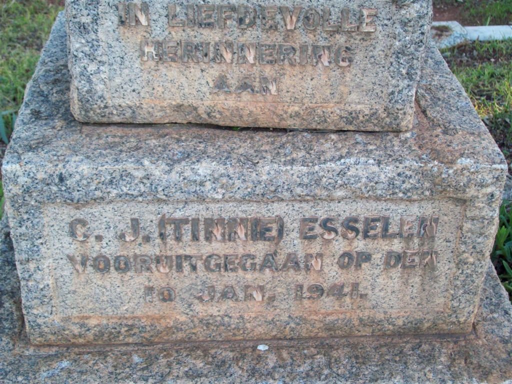 ESSELEN C.J. -1941