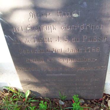 PLESIE J.S., du 1789-1875
