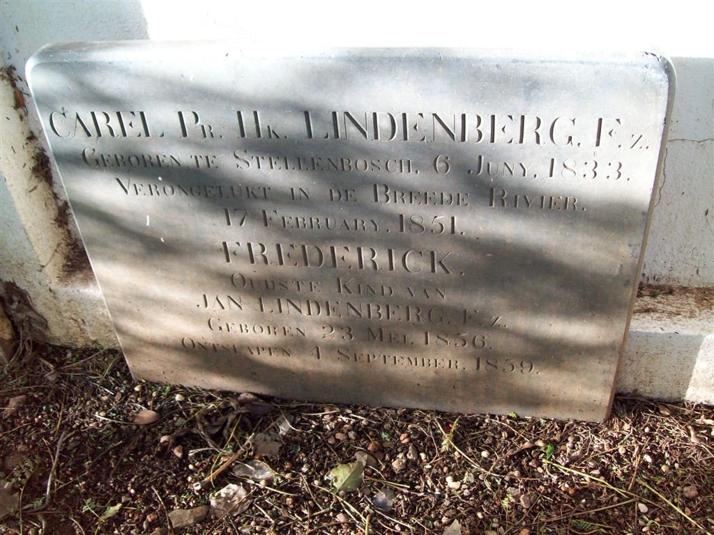 LINDENBERG Carel P.H. 1833-1851 :: LINDENBERG Frederick 1856-1859