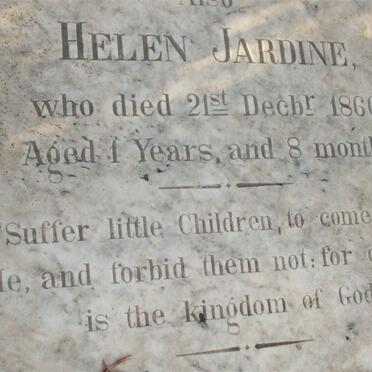 JARDINE Helen -1860