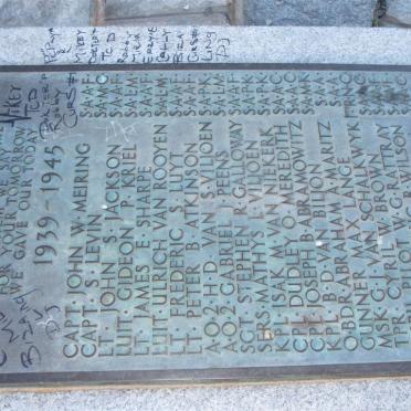5. World War II 1939-1945 Memorial Plaque