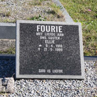 FOURIE Ellie 1910-1999