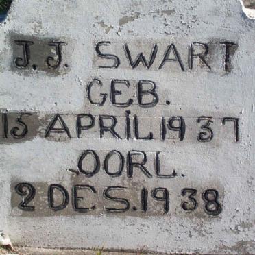 SWART J.J. 1937-1938