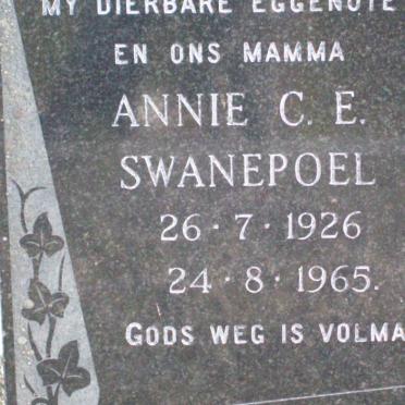 SWANEPOEL Annie C.E. 1926-1965