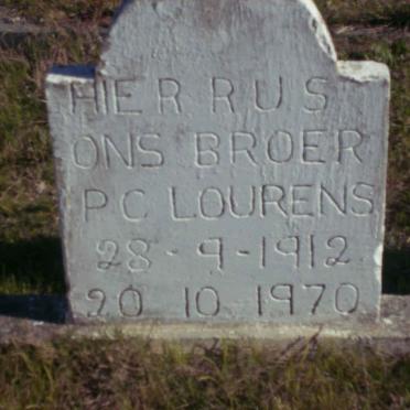 LOURENS P.C. 1912-1970